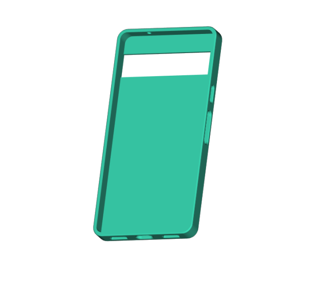 Google Pixel 7a 3D Принт Модель .c4d .max .obj .3ds .fbx .stl .blend 
