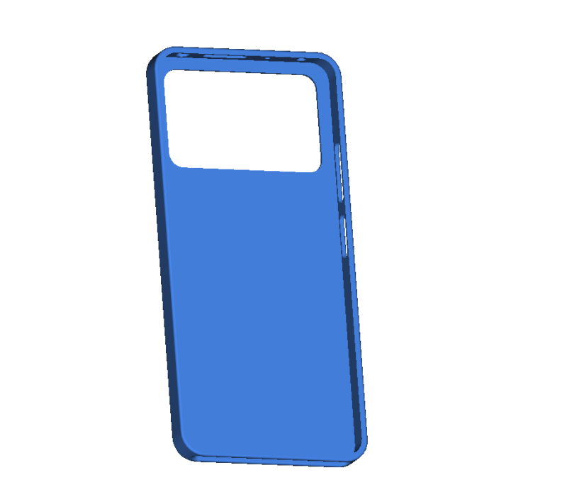 Xiaomi Poco X4 Pro 5G case v2 Model Cetak 3D .c4d .max .obj .3ds .fbx .stl .blend