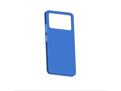 Xiaomi Poco X4 Pro 5G case v2 Model Cetak 3D