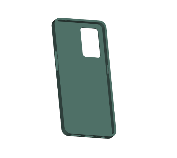 Oppo Reno7 5G case Model Cetak 3D .c4d .max .obj .3ds .fbx .stl .blend