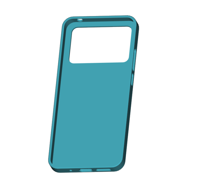 Xiaomi Poco C40 Case 3D Print Model .c4d .max .obj .3ds .fbx .stl .blend 
