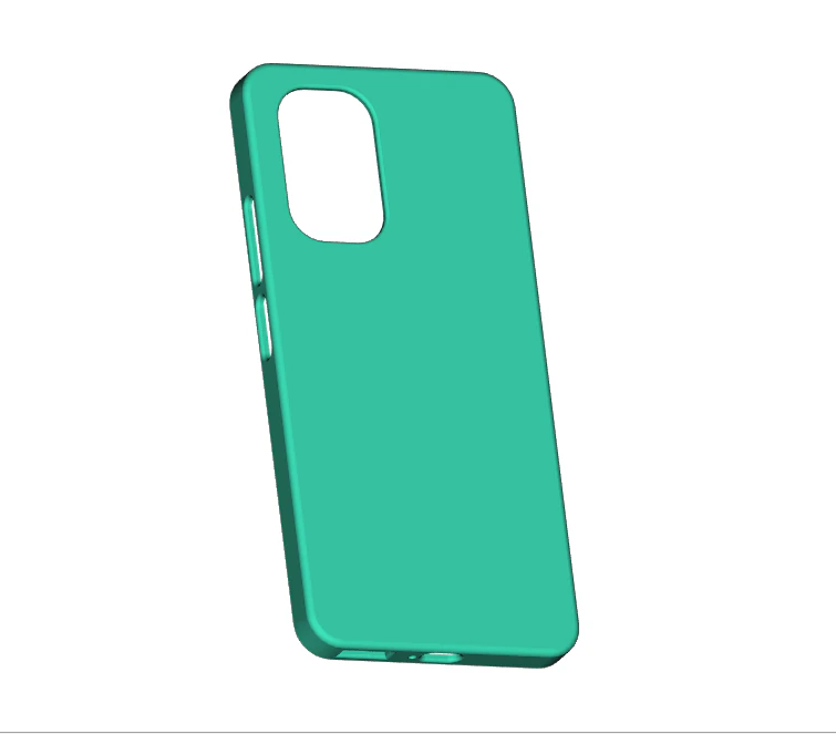 Xiaomi Poco F3 Case 3D Print Model .c4d .max .obj .3ds .fbx .stl .blend 