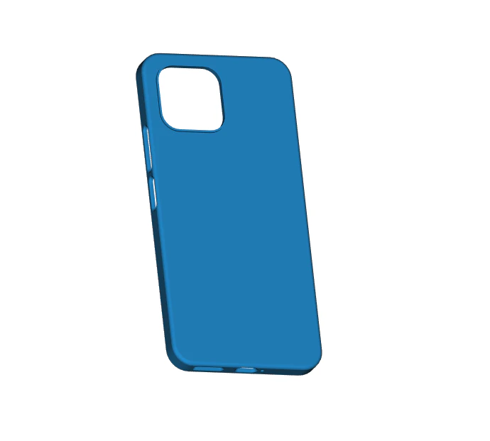 Xiaomi Mi 11 Lite Case 3D Print Model .c4d .max .obj .3ds .fbx .stl .blend