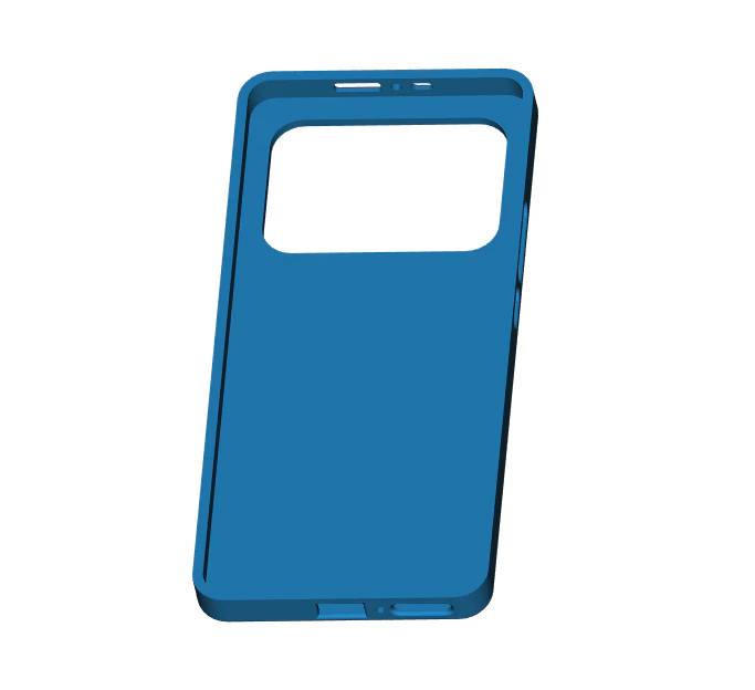Xiaomi Mi 11 Ultra Case 3D Print Model .c4d .max .obj .3ds .fbx .stl .blend 