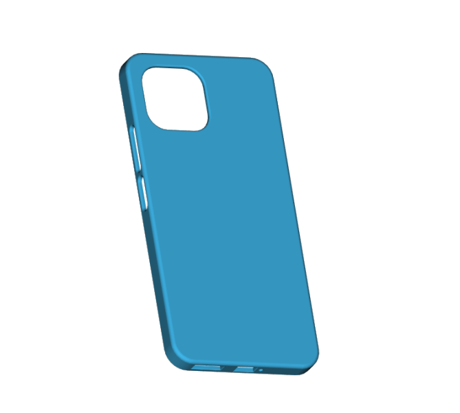 Xiaomi 11 Lite 5G NE Case 3D printmodel .c4d .max .obj .3ds .fbx .stl .blend 
