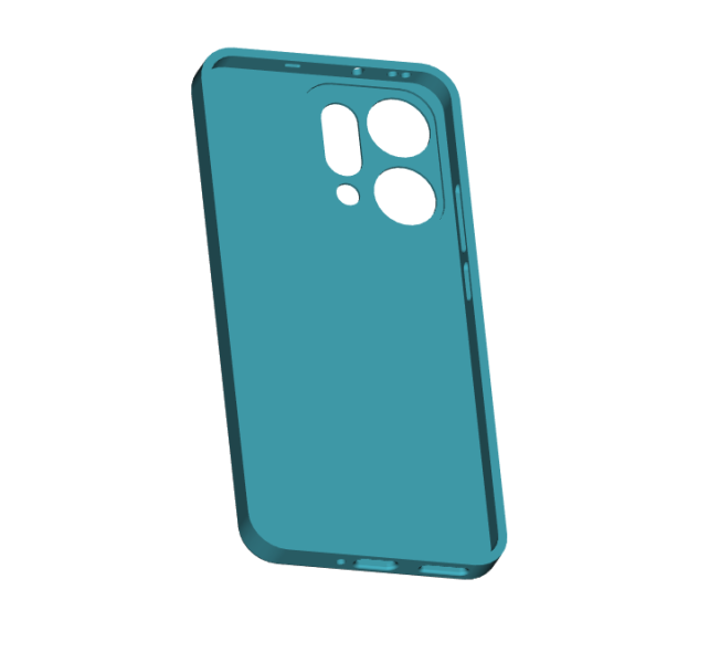 Oppo Reno14 Pro Case v2 3Dプリントモデル .c4d .max .obj .3ds .fbx .stl .blend