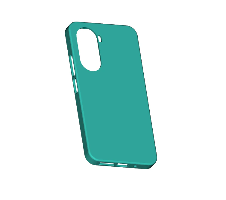 Xiaomi Poco M7 Plus Case 3D Print Model .c4d .max .obj .3ds .fbx .stl .blend 