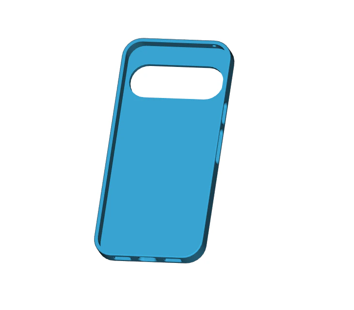 Google Pixel 10 Case 3D Print Model .c4d .max .obj .3ds .fbx .stl .blend 