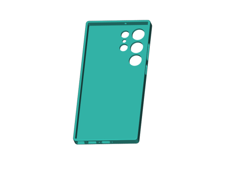 Samsung Galaxy S23 Ultra Case 3D 打印模型