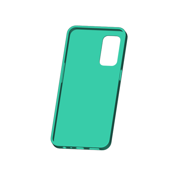 Oppo Reno5 5G Case 3D Принт Модель .c4d .max .obj .3ds .fbx .stl .blend