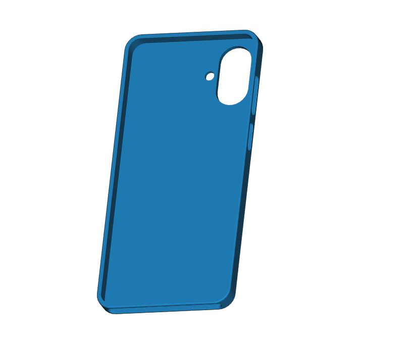Samsung Galaxy A07 4G Case 3D Print Model .c4d .max .obj .3ds .fbx .stl .blend 