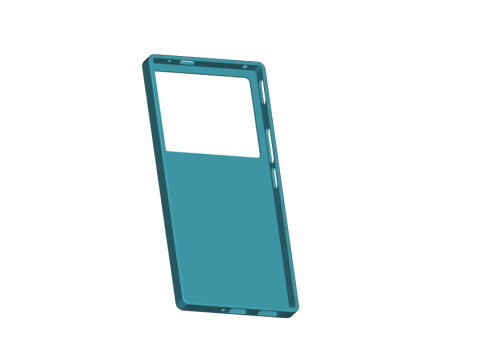 ZTE Nubia Z50 Ultra Case 3D Druckmodell