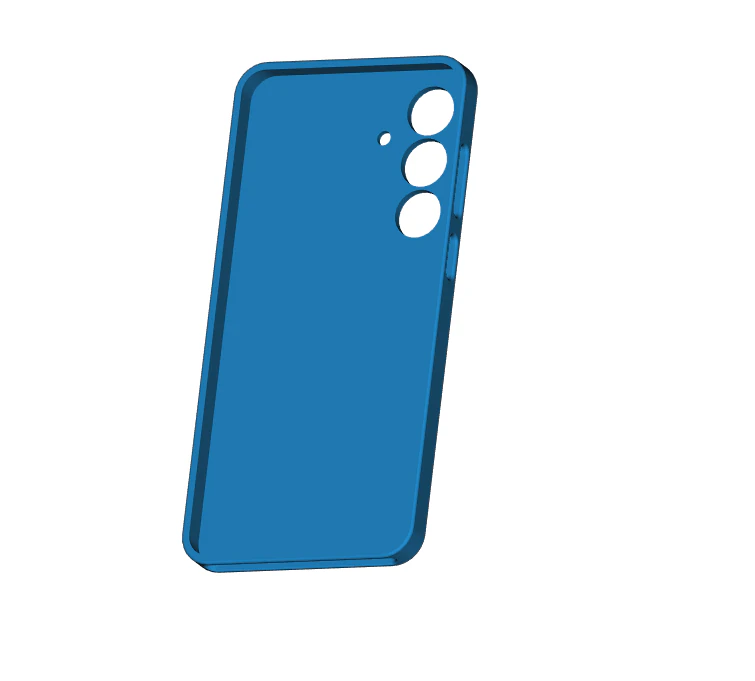 Samsung Galaxy S25 FE Case 3D Print Model .c4d .max .obj .3ds .fbx .stl .blend 