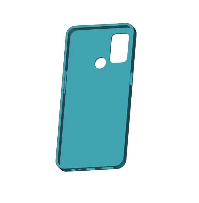 Oppo A53s Case 3D Print Model .c4d .max .obj .3ds .fbx .stl .blend 