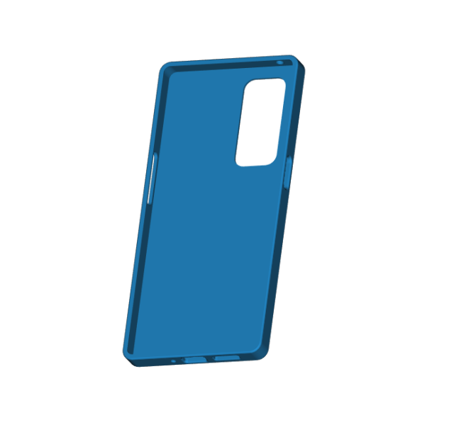 Oppo Reno5 Pro 5G Case 3D 打印模型 .c4d .max .obj .3ds .fbx .stl .blend