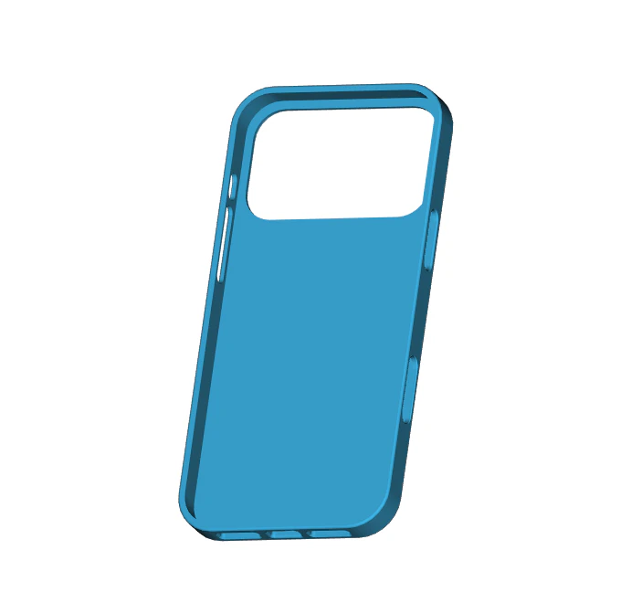 IPhone 17 Pro Max phone case 3D Print Model .c4d .max .obj .3ds .fbx .stl .blend 
