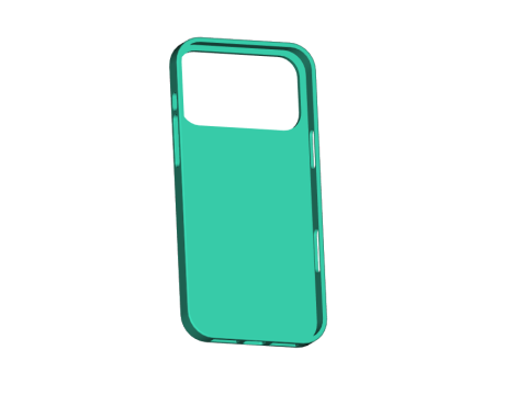 Phone 17 Pro Max phone case V2 Model Cetak 3D