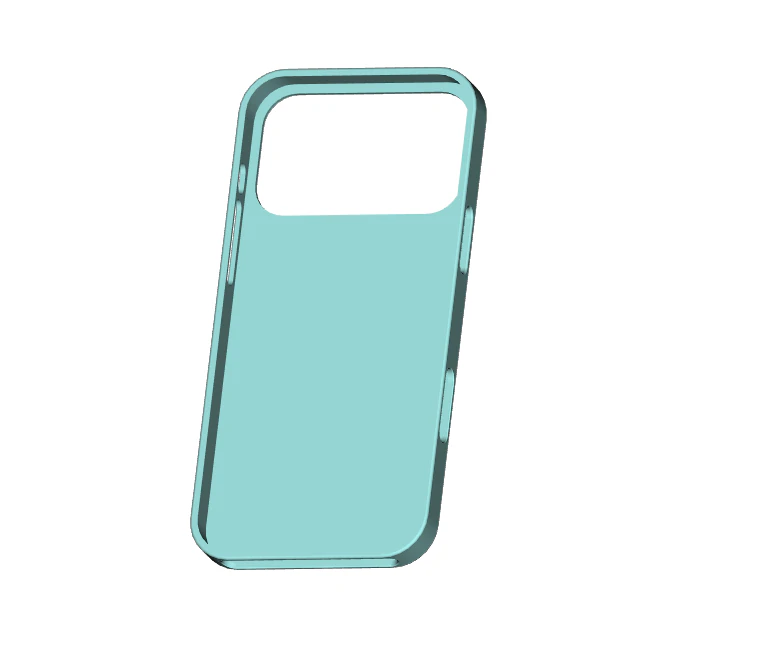 IPhone 17 Pro Max phone case V3 3D Print Model .c4d .max .obj .3ds .fbx .stl .blend 