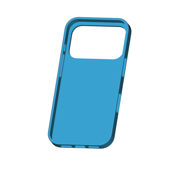 IPhone 17 Pro Case V2 Model Cetak 3D .c4d .max .obj .3ds .fbx .stl .blend 