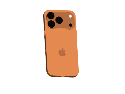 CAD model of the Apple iPhone 17 Pro Modello di stampa 3D