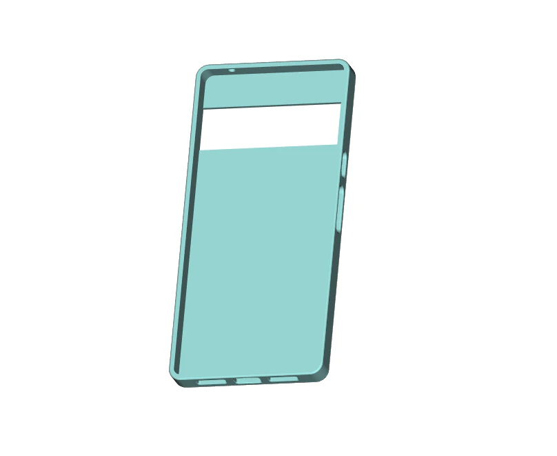 Google Pixel 6 Pro Case 3D Print Model .c4d .max .obj .3ds .fbx .stl .blend 
