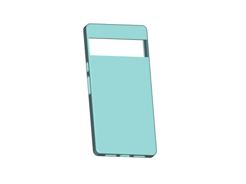 Google Pixel 6 Pro Case 3D 打印模型