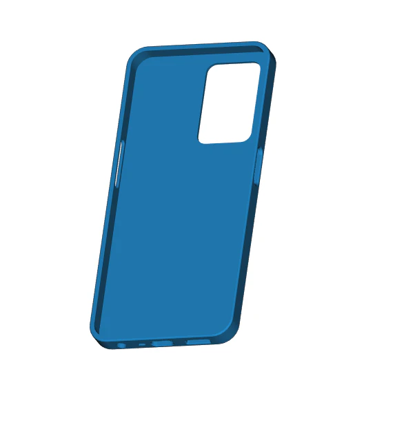 Oppo A57 4G Case 3D Print Model .c4d .max .obj .3ds .fbx .stl .blend 
