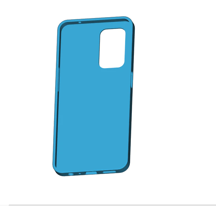 Oppo A94 5G case 3D Print Model .c4d .max .obj .3ds .fbx .stl .blend 
