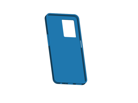 Oppo K10 5G Case 3D प्रिंट मॉडल
