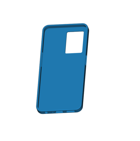 Oppo K10 5G Case 3D प्रिंट मॉडल .c4d .max .obj .3ds .fbx .stl .blend
