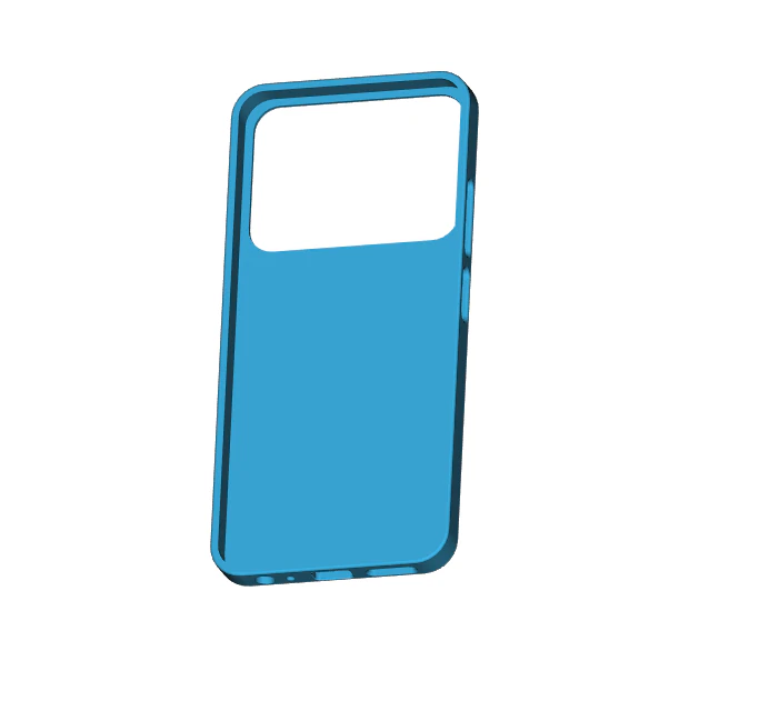 ZTE Blade A54 Case 3D Print Model .c4d .max .obj .3ds .fbx .stl .blend 