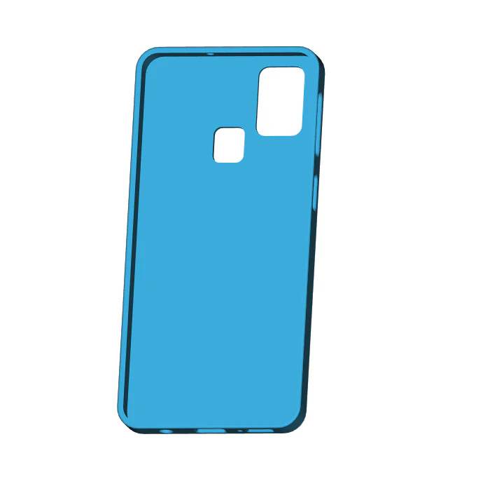 Samsung Galaxy M31 Prime Case 3D Print Model .c4d .max .obj .3ds .fbx .stl .blend 