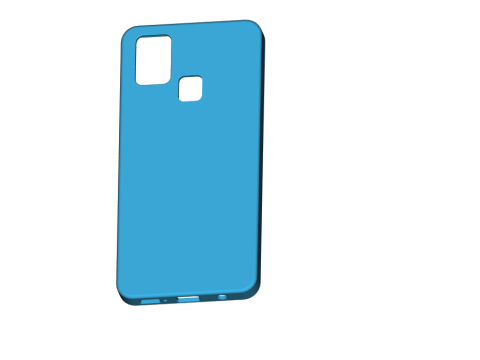 Samsung Galaxy M31 Prime Case Model Cetak 3D