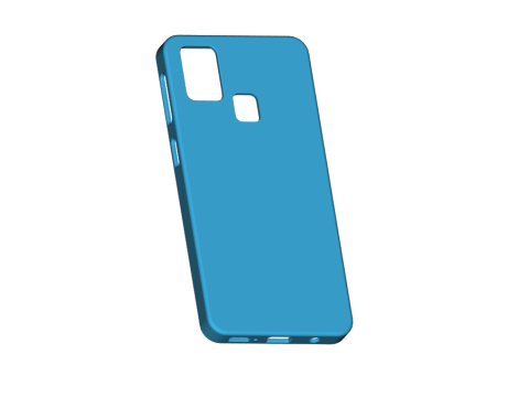 Samsung Galaxy M31 Prime Case Model Cetak 3D