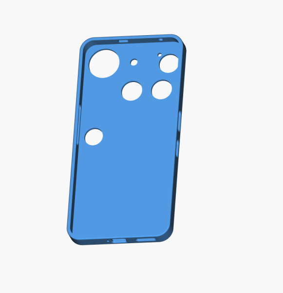 Nothing Phone 3 Case Model Cetak 3D .c4d .max .obj .3ds .fbx .stl .blend