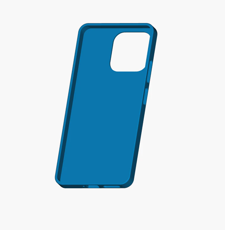 Doogee Note 58 Case 3D Print Model .c4d .max .obj .3ds .fbx .stl .blend