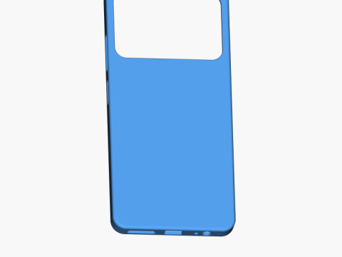 ZTE Blade A36 Case 3D प्रिंट मॉडल