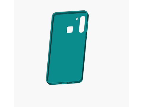 Samsung Galaxy A21 Case 3D Baskı Modeli