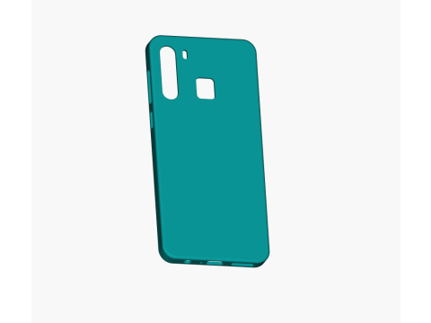 Samsung Galaxy A21 Case Model Cetak 3D