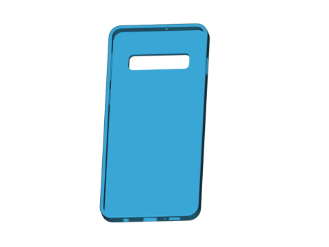 Samsung Galaxy S10 case 3D Baskı Modeli