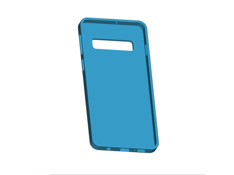 Samsung Galaxy S10 case Model Cetak 3D