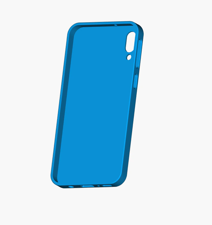 Samsung Galaxy M20 case 3D Print Model .c4d .max .obj .3ds .fbx .stl .blend 