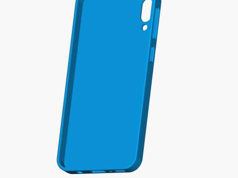 Samsung Galaxy M20 case Model Cetak 3D