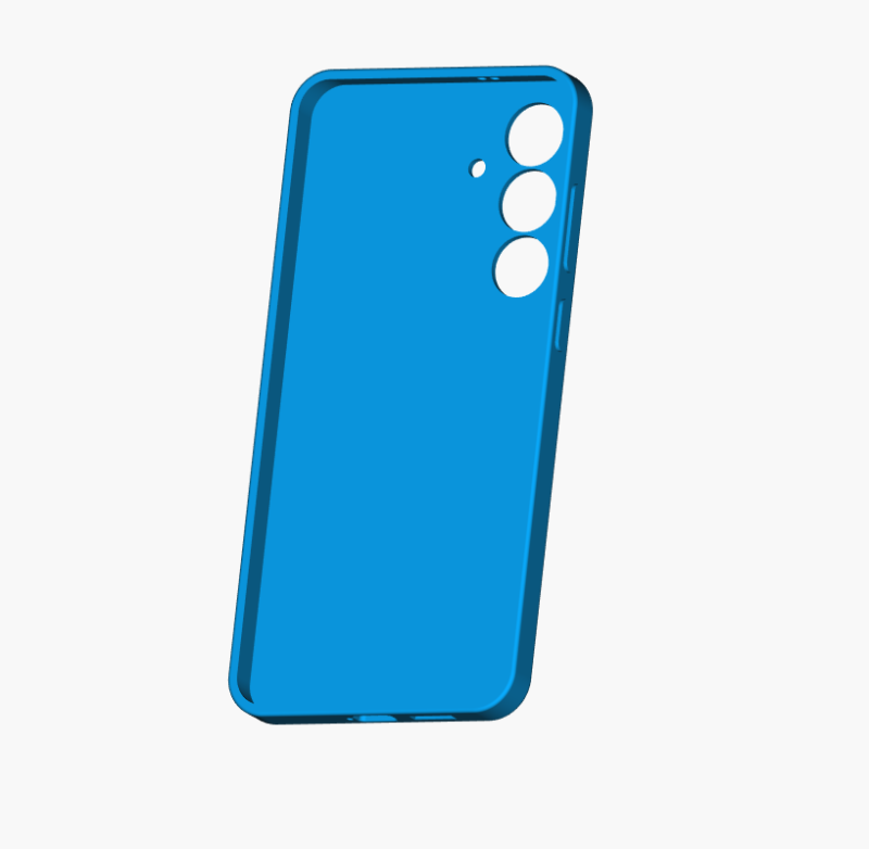 Samsung Galaxy S25 FE case TPU 3D print model Modello di stampa 3D .c4d .max .obj .3ds .fbx .stl .blend
