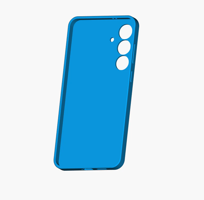 Samsung Galaxy S25 FE case TPU 3D print model 3D Print Model .c4d .max .obj .3ds .fbx .stl .blend 
