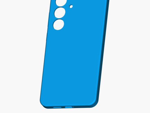 Samsung Galaxy S25 FE case TPU 3D print model Modello di stampa 3D