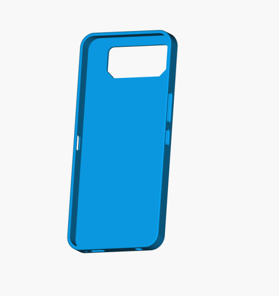 Casing Asus ROG Phone 6 Pro Model Cetak 3D .c4d .max .obj .3ds .fbx .stl .blend