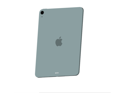 Modello CAD Apple iPad Air 11 2024 Modello di stampa 3D