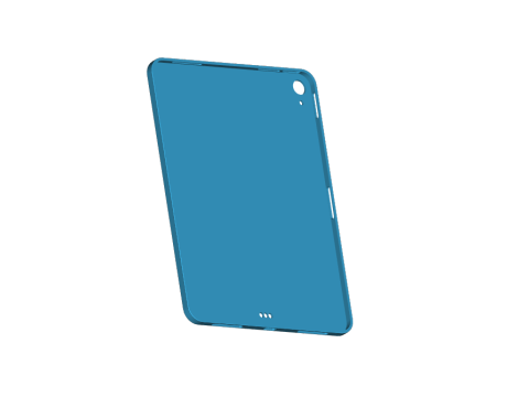 Apple iPad Air 11 2024 case 3D Print Model