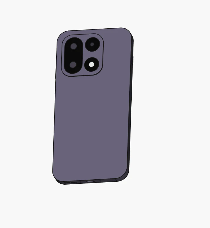 OnePlus 15 CAD Model 3D Print Model .c4d .max .obj .3ds .fbx .stl .blend 